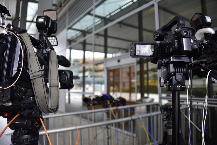press conference technology